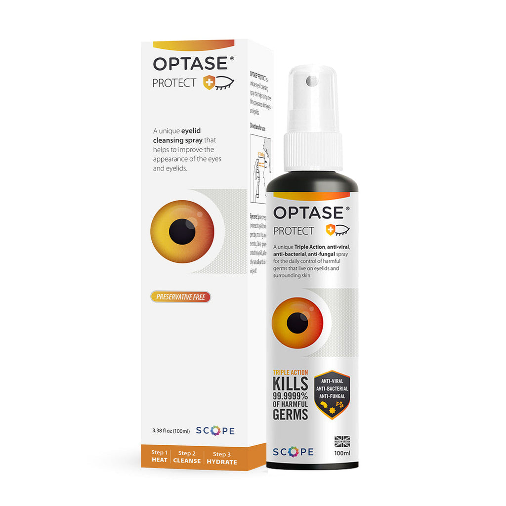 Optase Protect Eyelid Hypochlorous Soothing Spray